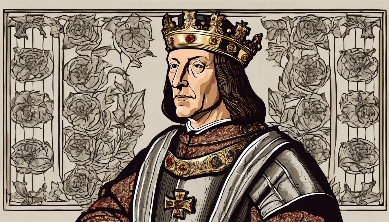 🇬🇧 Henry VII, Tudor Dynasty, 'Henry VII founded the Tudor dynasty after defeating Richard III at the Battle of Bosworth Field, effectively ending the Wars of the Roses and ushering in a period of stability in England.'